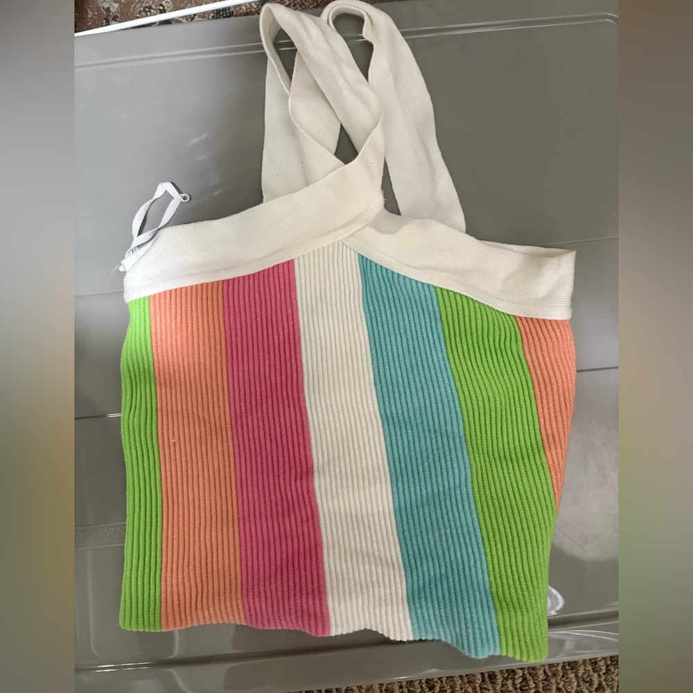 Debut Multicolor Striped Tank